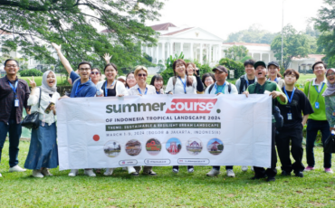 Kolaborasi dengan Chiba University, Departemen Arsitektur Lanskap IPB University Gelar Summer Course of Indonesia Tropical Landscape