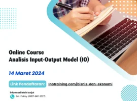 Online Course Analisis Input-Output Model (IO) - Batch 1