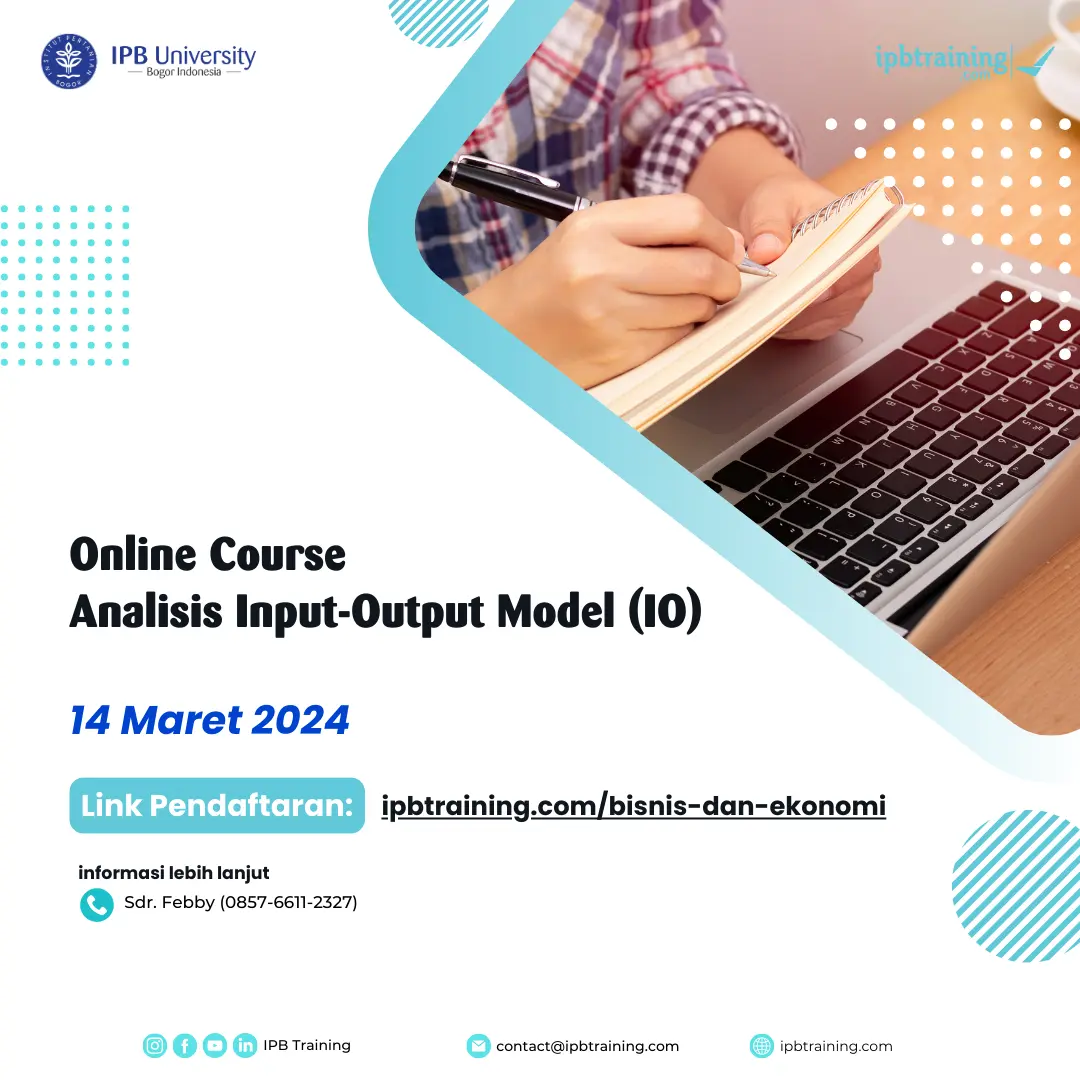 Online Course Analisis Input-Output Model (IO) - Batch 1
