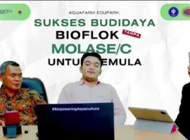Himakua IPB University Gelar Webinar Ungkap Rahasia Bioflok Tanpa Molase