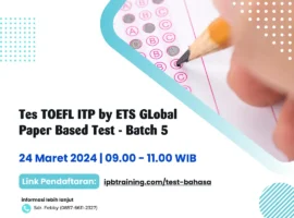 Tes TOEFL ITP - Paper Based Test Batch 5