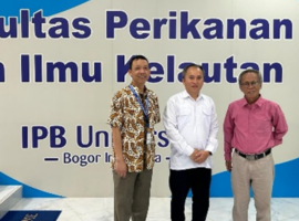 Direktur Lingkungan Hidup dan Penanggulangan Bencana IKN Sambangi Departemen MSP FPIK IPB University