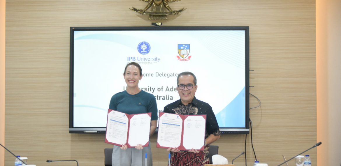 IPB University Mendapat Kunjungan dari Delegasi Adelaide University, Australia