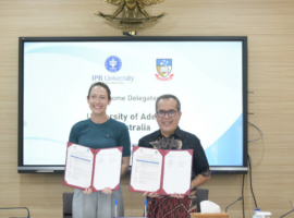 IPB University Mendapat Kunjungan dari Delegasi Adelaide University, Australia