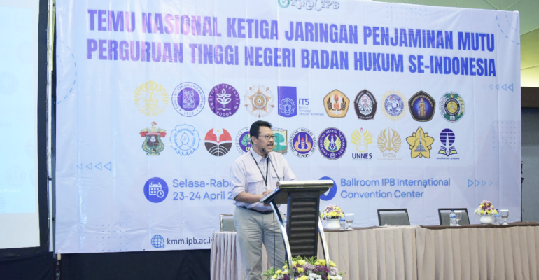 IPB University Menjadi Host Temu Nasional Jaringan Penjaminan Mutu PTNBH