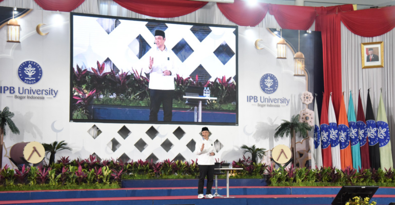 IPB University Undang Motivator Nasional pada Momentum Halal Bihalal 2024