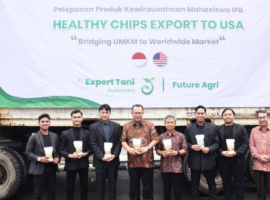 Keren! Mahasiswa IPB University Berhasil Ekspor Produk Healthy Chips Perdana ke Amerika Serikat, Rektor Bangga