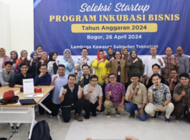 LKST IPB University Seleksi 38 Startup Melalui Program Inkubasi Bisnis