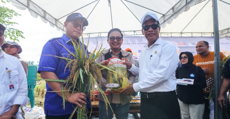IPB University meluncurkan benih padi varietas IPB 9 Garuda (9G)