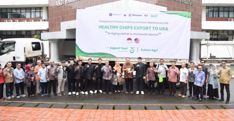 Program Startup School Antarkan Mahasiswa IPB University Sukses Ekspor Produk Healthy Chips