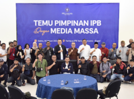 Temu Media Massa, Rektor IPB University Sebut Akan Buka Sekolah Baru dan Usulkan Dramaga University Town