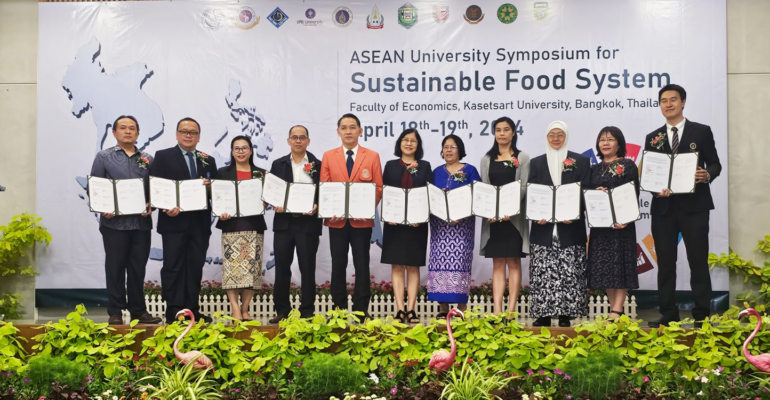 FEM IPB University dan 10 Perguruan Tinggi Bentuk ASEAN University Network for Sustainable Food System