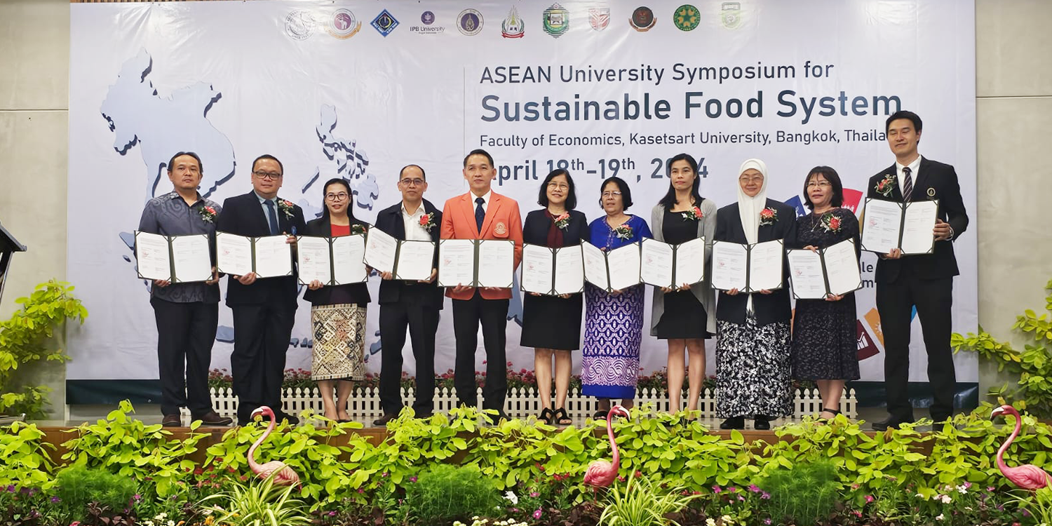 FEM IPB University dan 10 Perguruan Tinggi Bentuk ASEAN University Network for Sustainable Food System