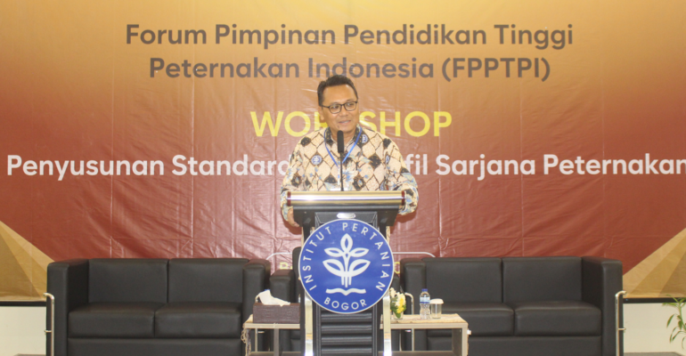 Fapet IPB University Jadi Tuan Rumah Pertemuan Para Pimpinan Perguruan Tinggi Peternakan se-Indonesia
