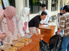 Himagreto IPB University Tingkatkan Kesadaran terhadap Iklim dengan Tukar Sampah jadi Makanan