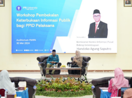 Jajaran Pimpinan IPB University Dapatkan Pembekalan Keterbukaan Informasi Publik dari Komisi Informasi Pusat