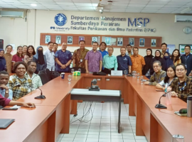 LRI i-MAR IPB University Datangkan Delegasi dari INOS-Universiti Malaysia Terengganu Perkuat Kolaborasi Riset
