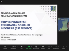 Perdalam Wawasan Mahasiswa Soal Perhutanan Sosial, IPB University Adakan Kuliah Umum