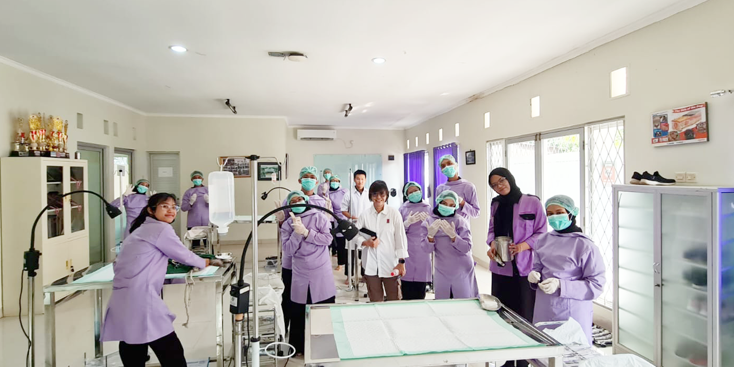 Prodi Paramedik Veteriner Sekolah Vokasi IPB dan PDHI Jawa Barat 2 Gelar Bakti Sosial Sterilisasi Kucing Betina