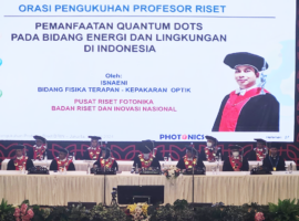 Prof Isnaeni, Pakar Fotonika Alumni Departemen Fisika FMIPA IPB, Dikukuhkan sebagai Profesor Riset BRIN