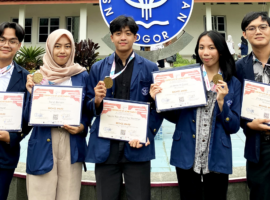 Sekolah Vokasi IPB University Raih Bronze Medal dalam Kompetisi Riset Internasional ISTEC 2024 di Bali