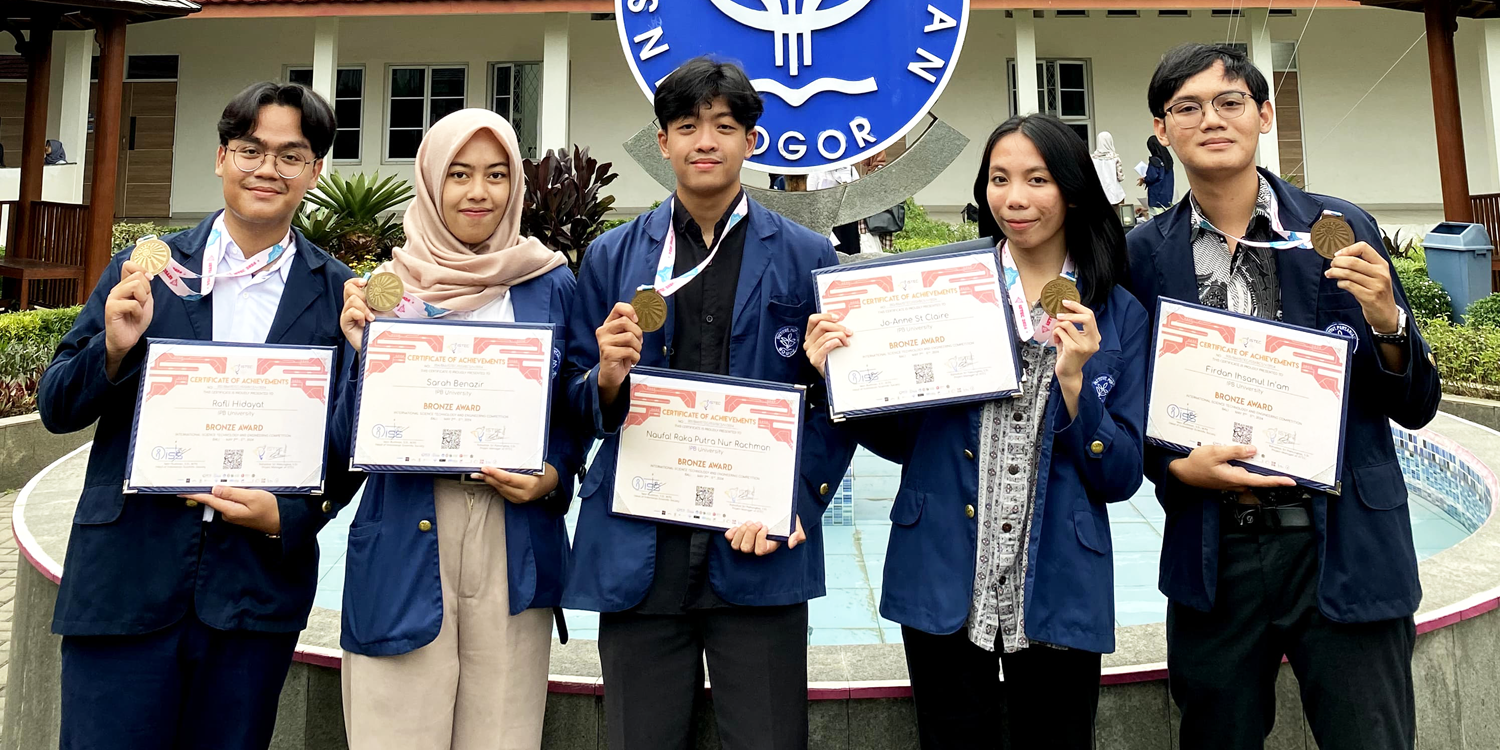Sekolah Vokasi IPB University Raih Bronze Medal dalam Kompetisi Riset Internasional ISTEC 2024 di Bali