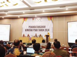 Tingkatkan Kompetensi Lulusan, LSP Sekolah Vokasi IPB University Tandatangani PSKK Tahun 2024