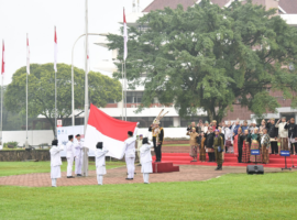 Upacara Hardiknas 2024 di IPB University Berhias Kuiz MBKM