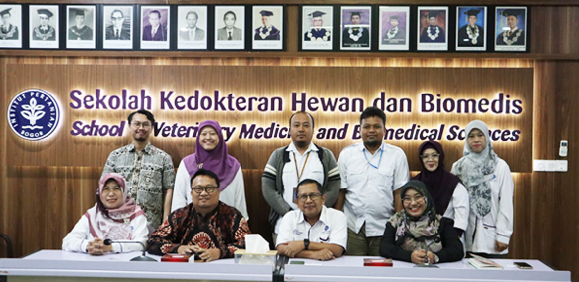 Delegasi Fakultas Kedokteran Undip Lakukan Benchmarking ke SKHB IPB University