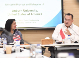IPB University Mendapat Kunjungan dari Auburn University, Amerika Serikat