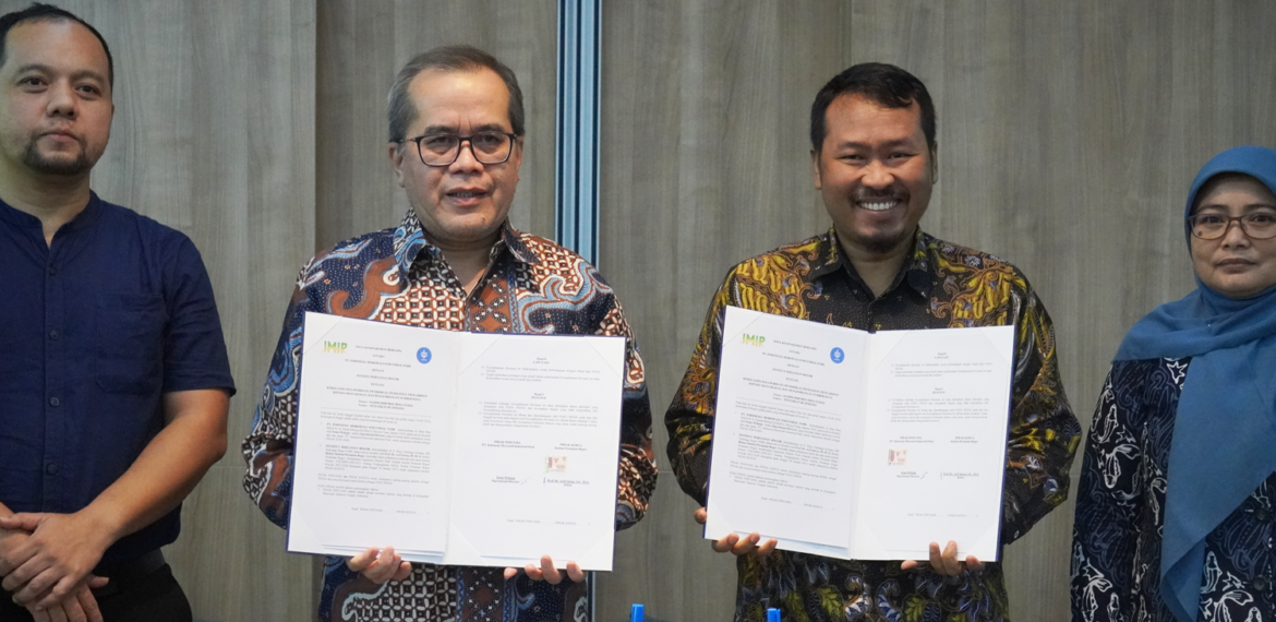IPB University dan PT IMIP Jalin Kerja Sama: Rekrutmen SDM, Program Magang dan Beasiswa