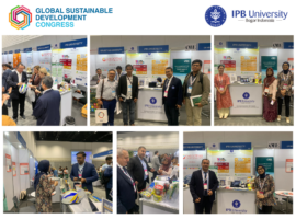 Inovasi IPB University Tampil Pameran Internasional Global Sustainable Development Congress 2024