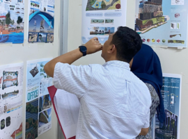 Mahasiswa ARL IPB University Pamerkan Karya Desain Taman Tematik Vertical Garden dan Water Garden