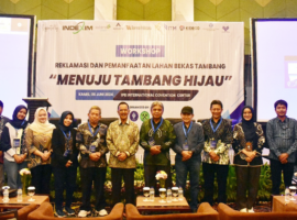 Reklatam IPB University Gandeng Ika Minerba Gelar Workshop Reklamasi dan Pemanfaatan Lahan Bekas Tambang
