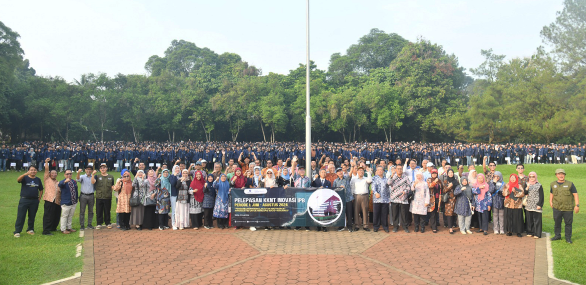 Teguhkan Program “IPB Hadir”, 3.204 Mahasiswa Ikuti KKNT Inovasi Tahun 2024