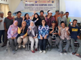 Dosen Pulang Kampung IPB University Dampingi Pokdakan Fresh Mina Pudakpayung Tingkatkan Produktivitas Budi Daya Ikan