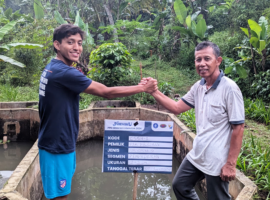 Hidupkan Kembali Kolam Mati, PPK Ormawa Himakua IPB Resmi Memulai Program Pengabdian