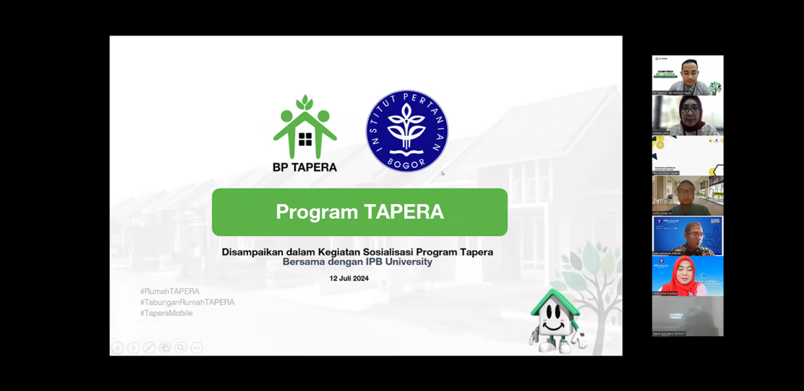 IPB University Gelar Sosialisasi Program TAPERA bagi ASN
