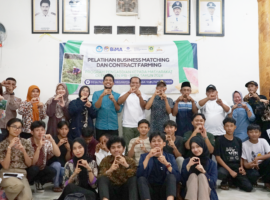 Jalin Kemitraan Strategis, DPMA IPB University dan Tim BIMA Dorong Pengembangan Bisnis Ubi di Desa Purwasari