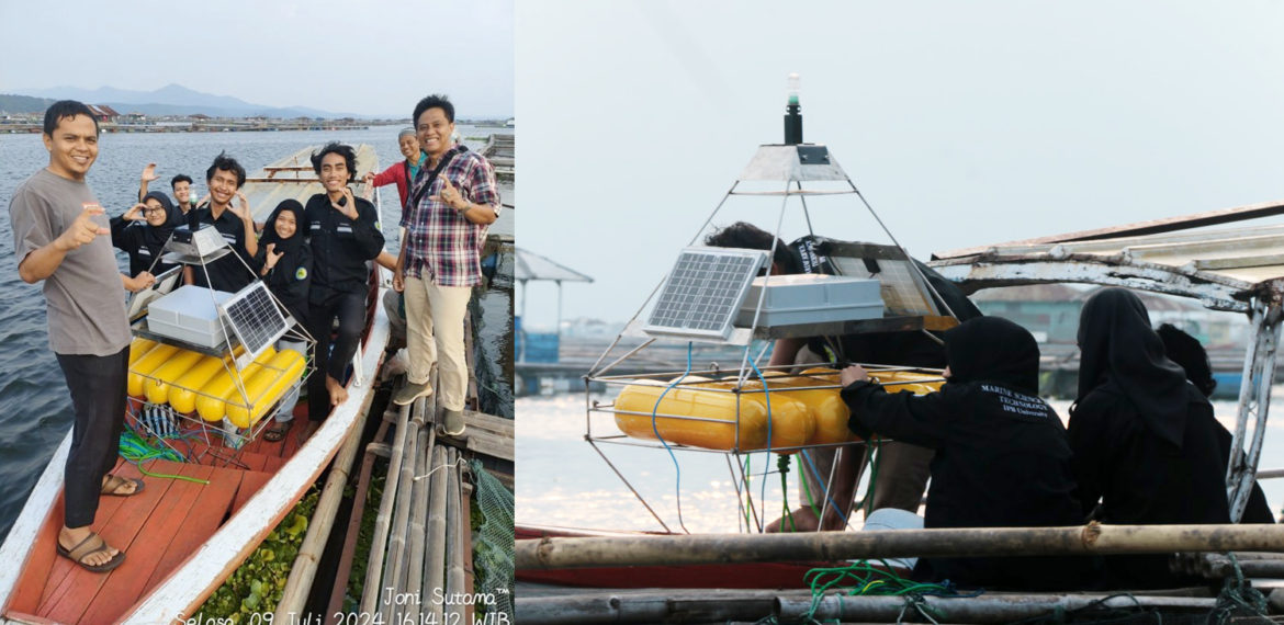 Keren! Mahasiswa IPB University Ciptakan U-Bouy Alat Peringatan Dini untuk Cegah Kematian Massal Ikan