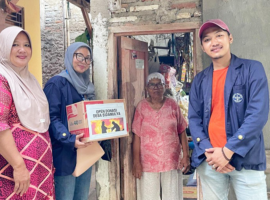 Mahasiswa KKNT Inovasi IPB University Buka Donasi Peduli Kebakaran Sidamulya