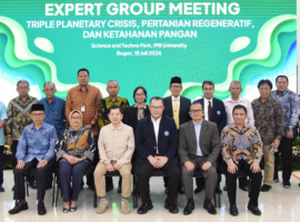 Menteri PPN Dorong IPB University Pimpin Pemulihan Tanah dan Keanekaragaman Hayati dalam Hadapi Triple Planetary Crisis