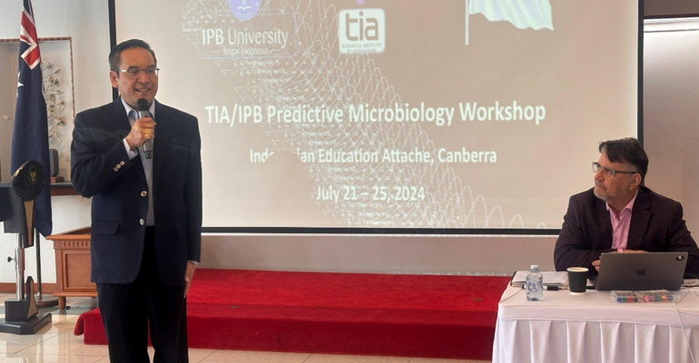 Perkuat Kerja Sama, IPB University dan University of Tasmania Lakukan Workshop Bersama di KBRI Canberra
