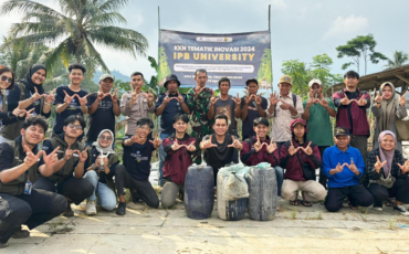 Sinergi Mahasiswa IPB University dan Desa Wangunsari Wujudkan Pertanian Lestari
