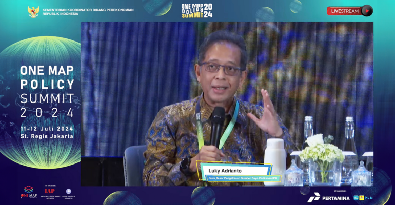 Tanggapi One Map Policy, Ini Catatan Guru Besar IPB University