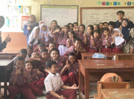 Tingkatkan Literasi Anak Desa, Mahasiswa KKNT Inovasi IPB University Adakan Program ‘Gemilang’
