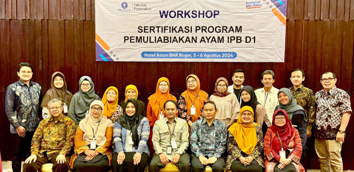 Fakultas Peternakan IPB University Gelar Workshop Sertifikasi Pemuliabiakan Ayam IPB D1 IPB
