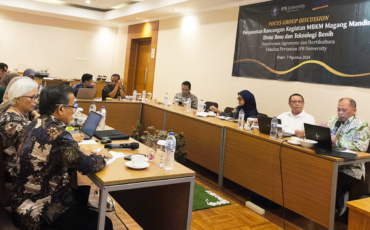 Inovasi MBKM, Divisi Ilmu dan Teknologi Benih IPB University Siapkan Rancangan Magang Mandiri