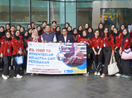 Mahasiswa ESL IPB University Kunjungi Kementerian Kelautan dan Perikanan