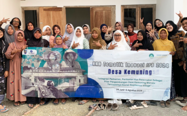 Mahasiswa KKNT Inovasi IPB University Beri Solusi Ketahanan Pangan Rumah Tangga di Desa Kemuning